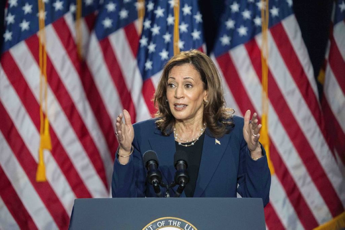 Us Layas Rally Harris lays case against Trump at rousing rally | The Manila Times