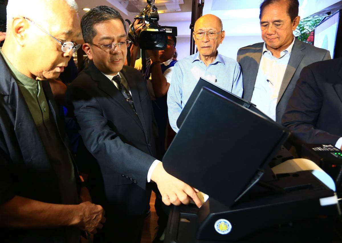 Delivery of 110,620 automated counting machines to Comelec completed ...