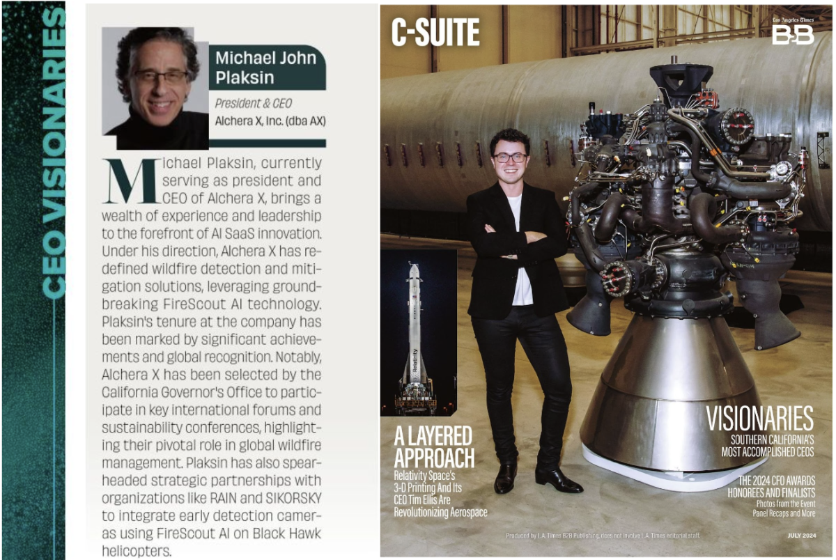 Alchera X's Michael Plaksin Recognized as a Visionary CEO in the Annual ...