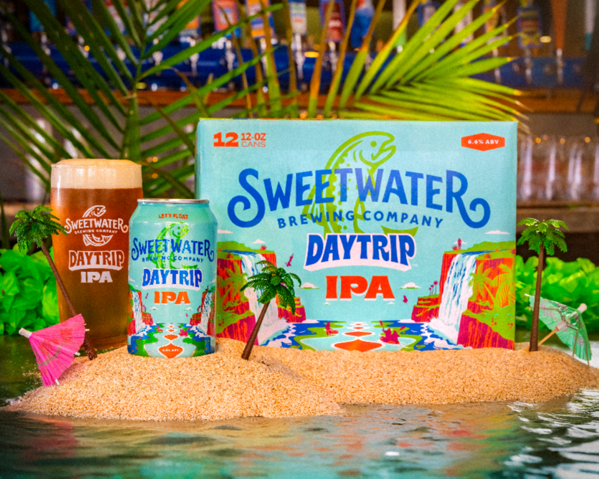 SweetWater Brewing Launches Daytrip IPA: A New Tropical Escape in Every ...