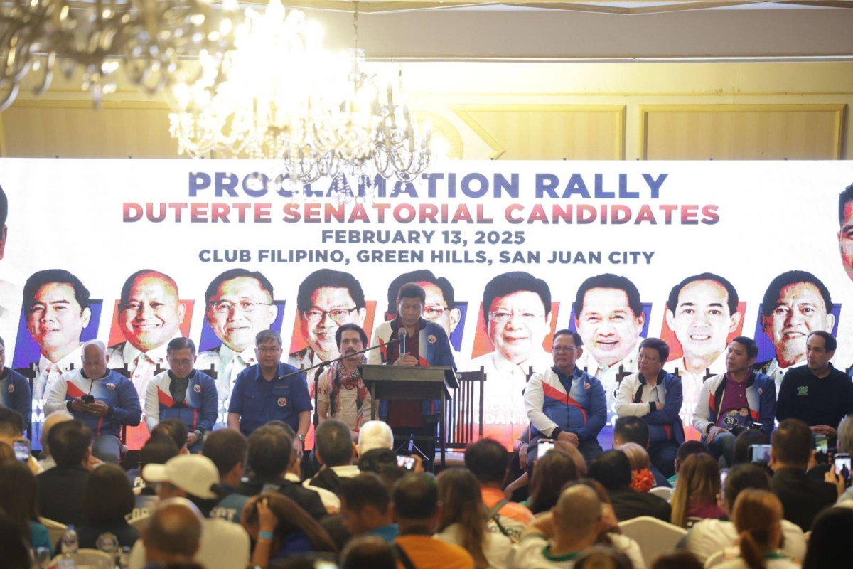 Rodrigo Duterte Rally DUTERTE'S RALLY | The Manila Times