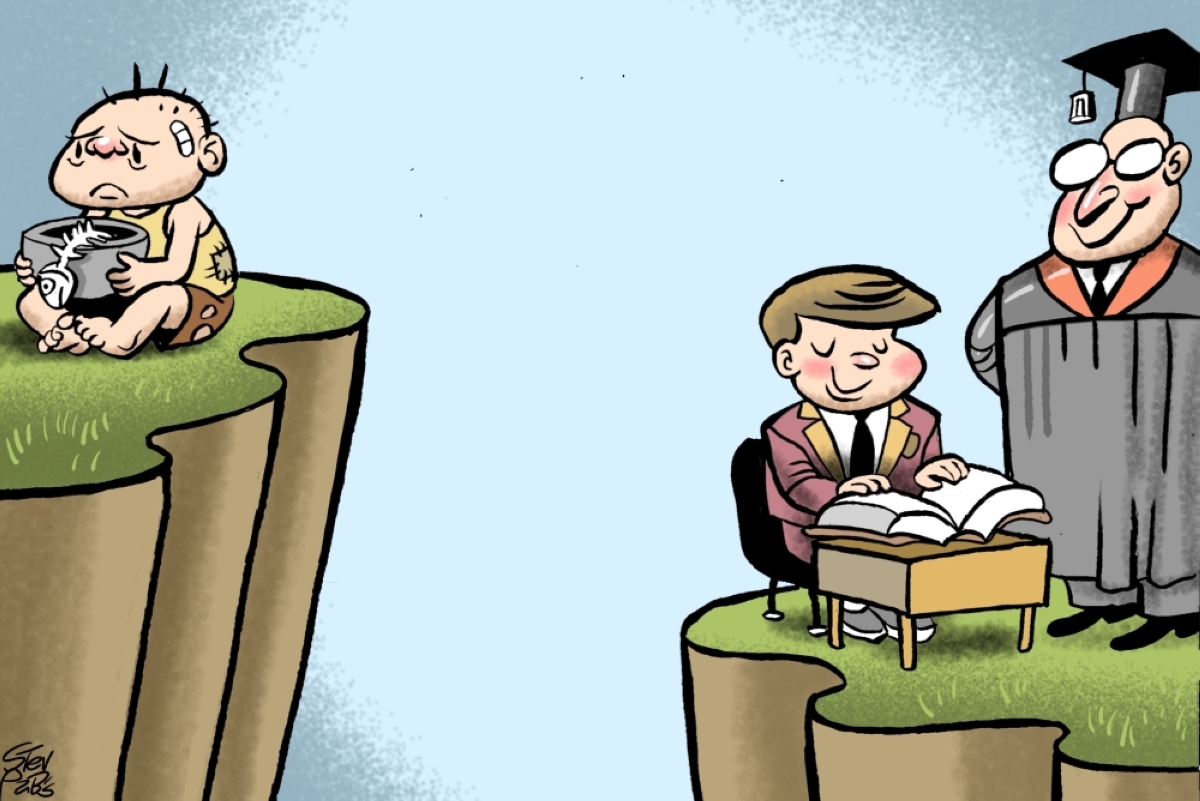 Edcuation Rights Cartoon Is education a privilege or a right? | The Manila Times