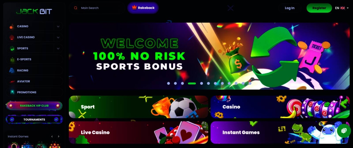 Jackbit Rewards New Casino Players with 100 No-Wager Free Spins | The ...