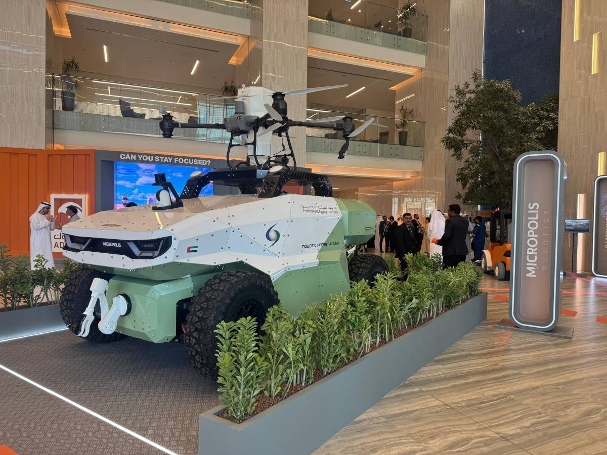 Micropolis Showcases Innovative Robotic Forestry Robot Alongside ...