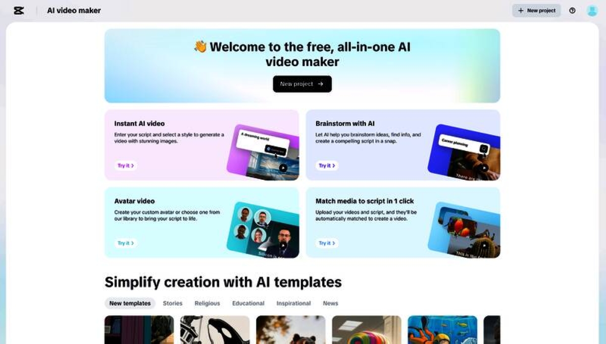 CapCut Announces Browser-Based AI Suite for Unified Multimedia Creation ...