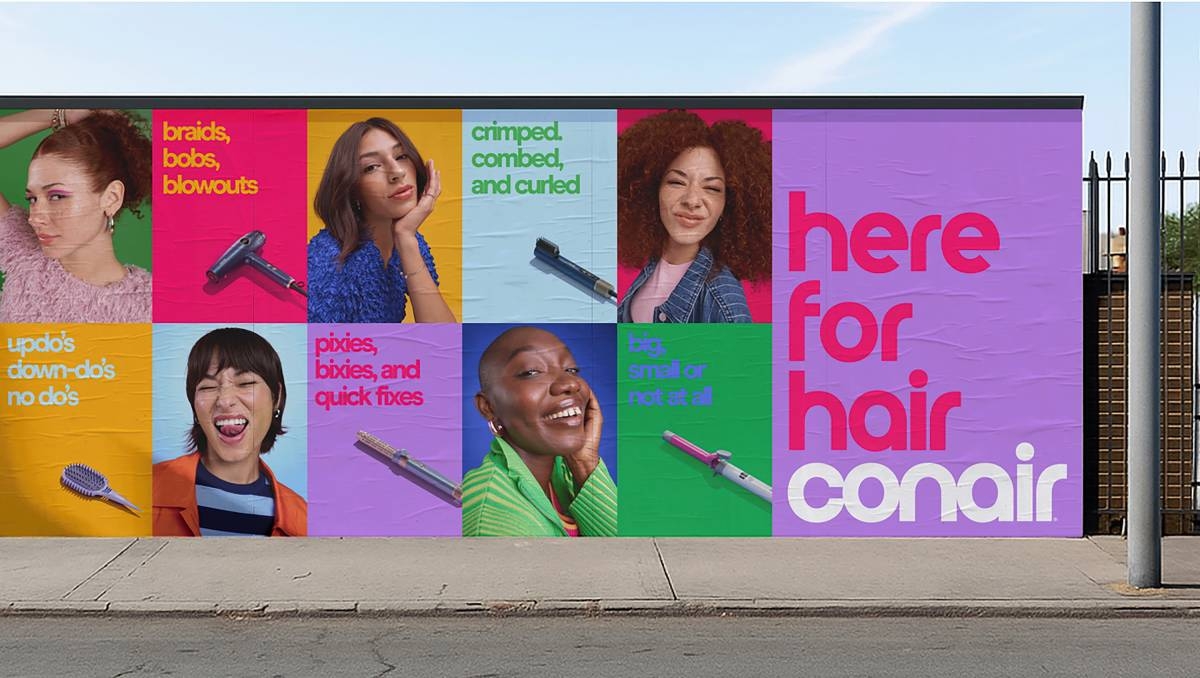 Conair Unveils Bold New Look and Inclusive Brand Philosophy: 