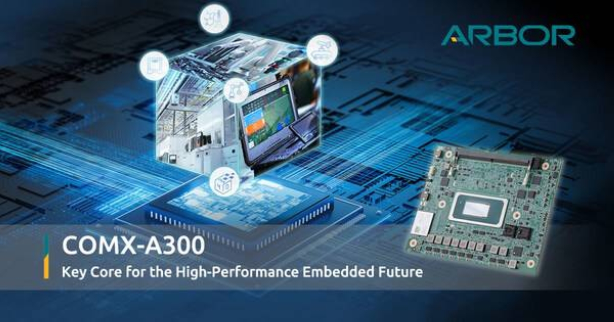 ARBOR Technology Unveils COMX-A300: High-Performance COM-HPC Module ...