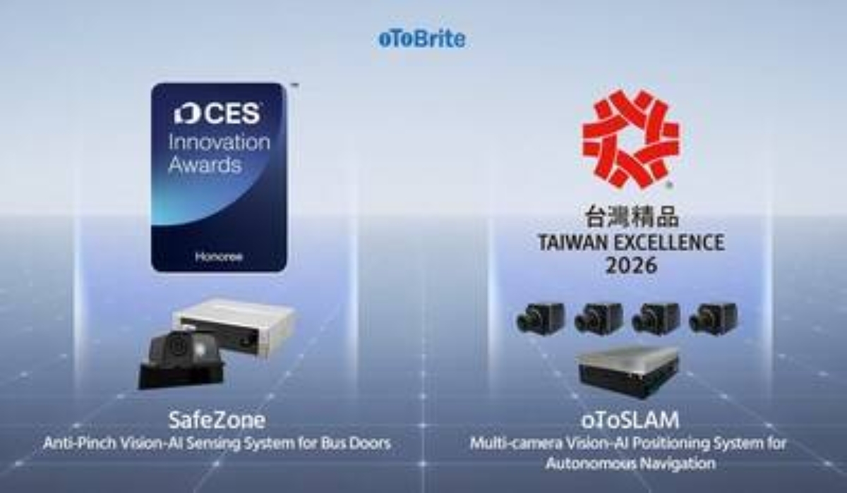 oToBrite Wins Dual Honors at CES 2026 Innovation Awards and Taiwan ...