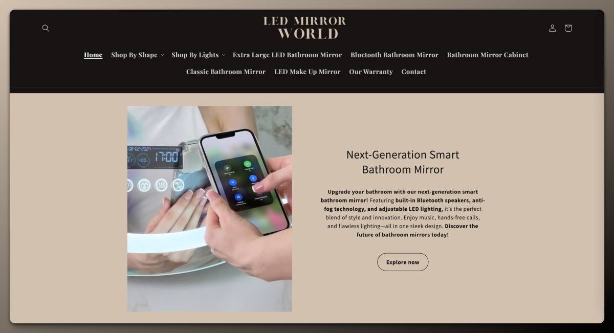 LED Mirror World Introduces Smart LED Bathroom Mirror Collection with ...