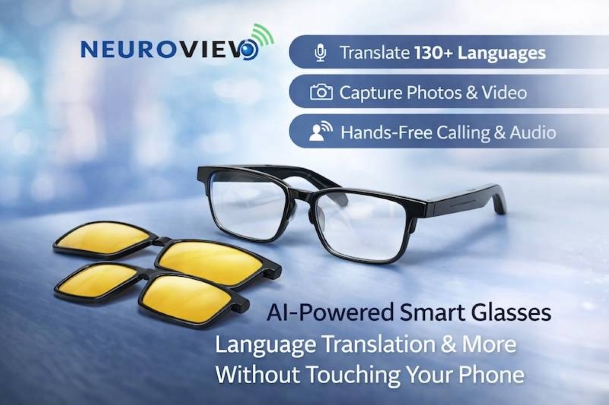 NeuroView AI Glasses Claims Evaluated: The Smart Wearable Language ...