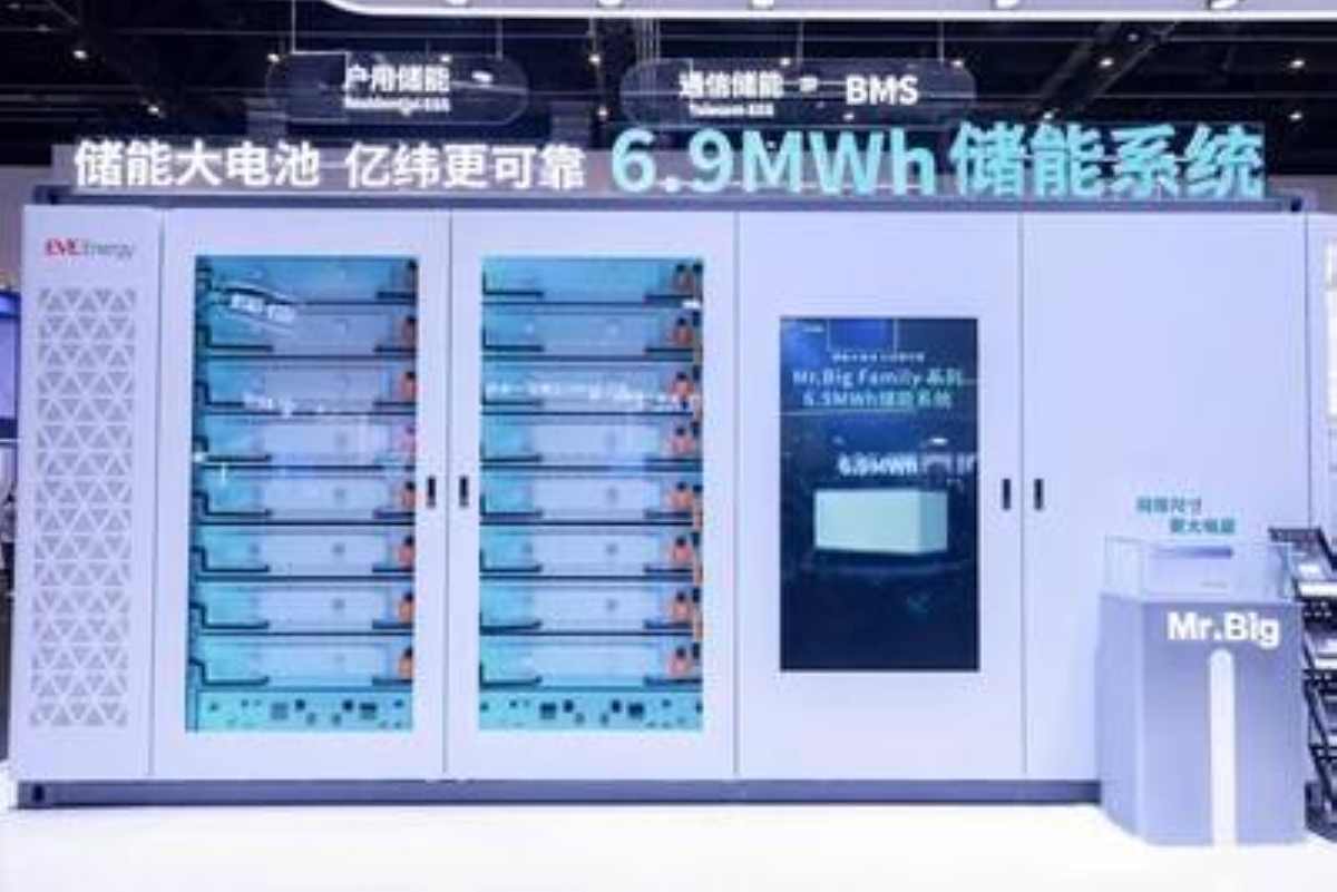EVE Energy Launches 6.9MWh BESS Globally, Signs Over 50GWh in Large ...
