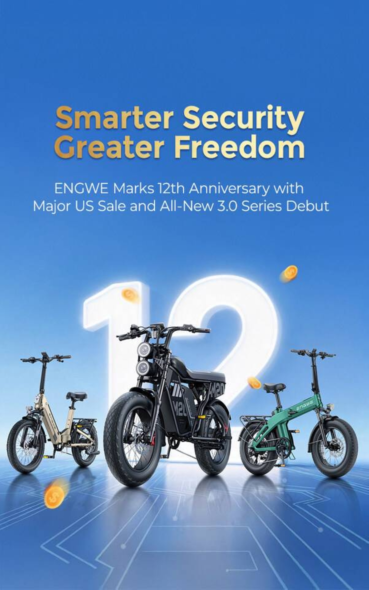 ENGWE Marks 12th Anniversary with Major US Sale and All-New 3.0 Series ...