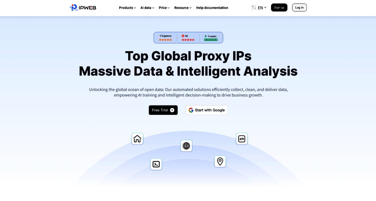IPWeb Officially Launches New Website, Upgrading Proxy Product System ...