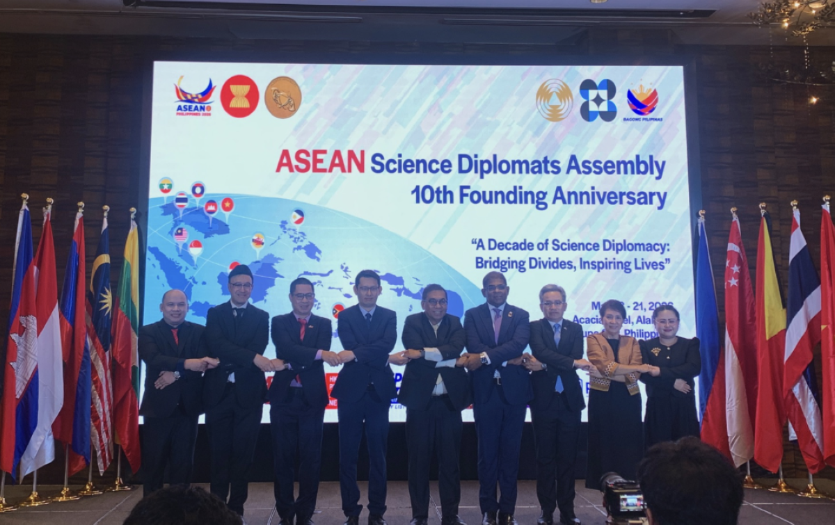 Asean Science Diplomats Assembly celebrates its 10th founding ...