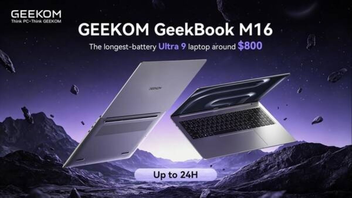 Geekom Notebooks GEEKOM Launches the New GeekBook M16, Redefining the $800 High ...