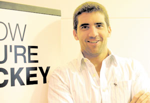 Enrique Cardenal, senior brand manager of Jockey Asia