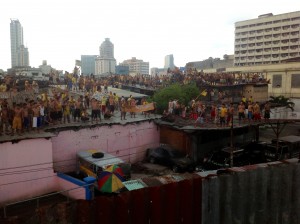 Another photo of the on-going riot at The Manila City Jail 