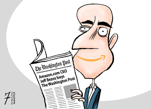 Amazon.com CEO Jeff Bezos buys The Washington Post | The Manila Times