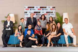 (From left) ManilArt Foundation Board of Director and ManilArt 2013 Media Relations Committee head Delan Robillos, SMX Convention Center Director of Sales Charry Casabar, Ciara Eadie of Archivo 1984, ManilArt Foundation Board Member and ManilArt 2013 Finance Committee head Robert Bjorn Santos, Skyjet Airlines President and CEO Dr. Joel Mendoza,Dean of SoFA Design Institute Arch. Tobias Guggenheimer, National Commission for Culture and the Arts’ Committee on Art Galleries head Atty. Amy Loste, SMX Convention Center Asst. VP of Sales and Marketing Marivic Marquez, Lifestyle Asia Associate Publisher Cheryl Tiu, Lifestyle Asia Editor-In-Chief Anna Sobrepeña, Diageo Reserve Marketing Executive Mara Chen, ManilArt Foundation Board Member and ManilArt 2013 Art Fair Director Romana Go, and ManilArt Exhibitor Relations Committee head Rio Ambrosio 