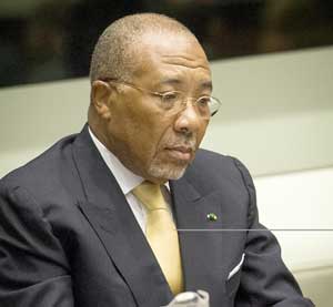 Liberia’s former President Charles Ghankay Taylor. AFP PHOTO