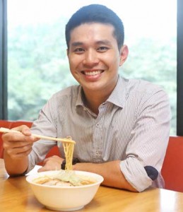 Kenji Tei co-founder Kenneth Kho believes that ramen in hot, tropical countries must be milder in flavor and lighter in soup