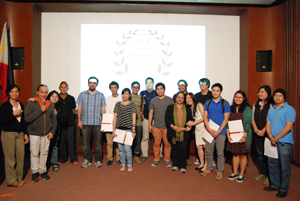 This year’s winners of the Ika-25 Gawad CCP Para Sa Alternatibong Pelikula at Video, the longest running indie film festival and competition in Asia