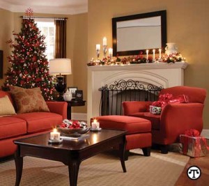 You can have a beautiful home at the holidays without creating seasonal hazards. For details about these living room items, visitwww.broyhillfurniture.com.