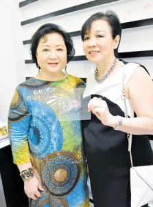 Rustan's President Zenaida Tantoco and Grace Glory Go