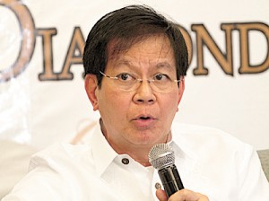  New rehabilitation czar Panfilo “Ping” Lacson