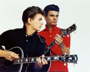 Phil, left, and Don Everly influenced the music of the Beatles and other rock bands.