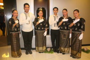 The wait staff of XO46 extend the world famous Filipino hospitality