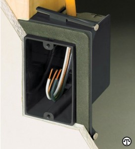 Sealed electrical wall boxes can make your house more energy efficient.