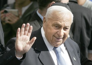 Former Israeli prime minister Ariel Sharon