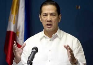 DFA spokesman Raul Hernandez. AFP photo