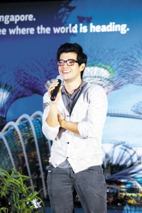 Erwann Heussaff shares his personal experiences during his trips to Singapore