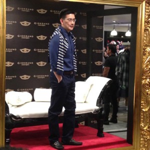 Richard Yap is one of the 15 style icons for the new Giordano collection