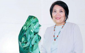 Ma. Aurora “Boots” Geotina-Garcia, chairperson of the Women’s Business Council Philippines, an advocacy organization that provides a platform to discuss possible policies that could be endorsed to government bodies to help women in general, through business-focused solutions. PHOTO BY RUY MARTINEZ