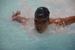 Bangkok Meet and Cape Town Gala veteran Jifrey Azor banners the Mariners Polytechnic Colleges Foundation squad seeing action in the Philippine Swimming League 55th Leg Series dubbed as the 1st Commodore Jaime C. Jimenez Sr. Swim Meet on March 22 in Legazpi City in Bicol. CONTRIBUTED PHOTO