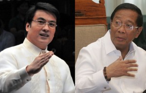 ■ Senator Revilla ■ Vice President Binay 