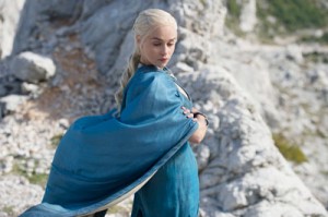 Emilia Clarke plays Daenerys Targaryen in the hit series ‘Game of Thrones’