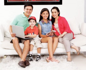 The Ledesma family stars in PLDT Home DSL’s newest commercial that promotes values and strong connections     at home