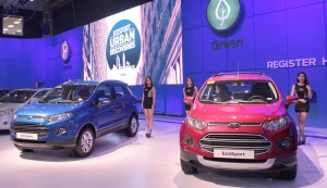 Ford traditionally has the biggest floor space at the Manila International Auto Show, and this year is no exception, with the all-new EcoSport taking the center stage.