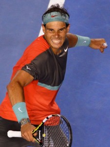 Rafael Nadal . AFP photo