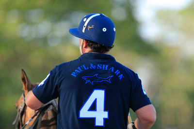 Filipino polo player Santi Elizalde is as classy as ever in his Paul and Shark shirt 