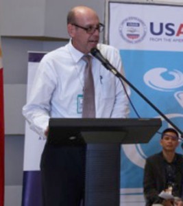 USAID-Philippines Deputy Mission Director Reed Aeschliman