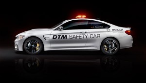 BMW M4 DTM safety car a rolling showcase of brand’s M Performance Parts.