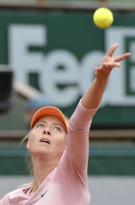 Maria Sharapova AFP PHOTO