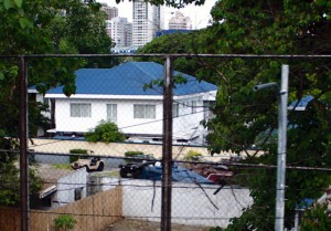 The P25 million house allegedly donated by masons to PNP chief Alan Purisima. Photo By Ruy Martinez