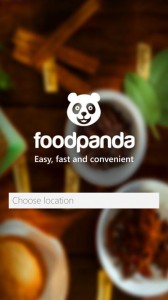 foodpanda is a free app on most smart devices