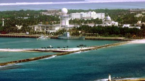 The city of Sansha on Paracel Island. AFP PHOTO